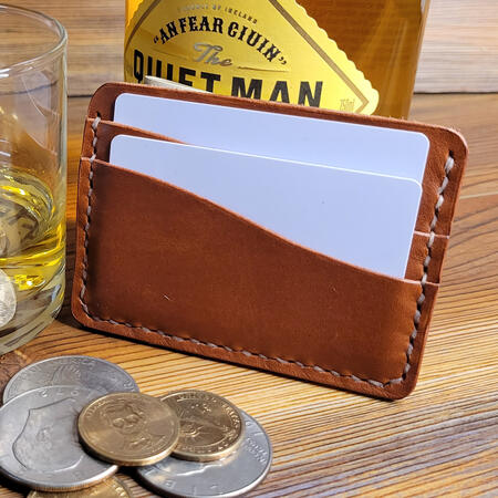 The Magnetic Mike Wallet Chestnut $75