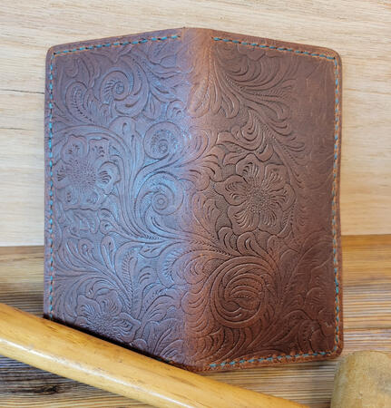 Monte Tall Wallet Western Floral WB $100