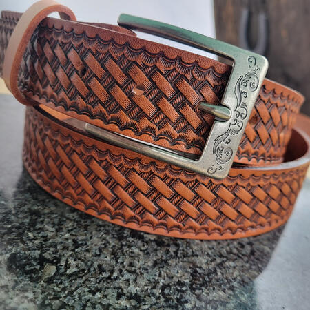 Basketweave Belt
