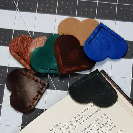 Heart Shaped Bookmarks